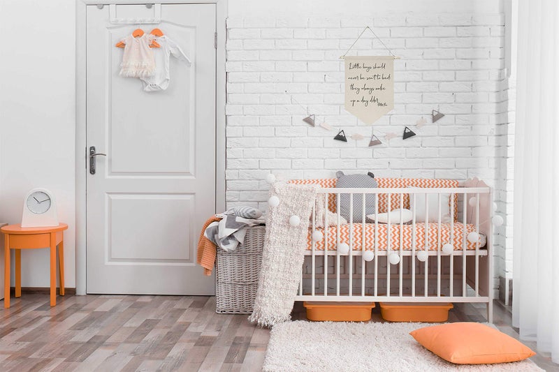 Topthink Little Boys Should Never Be Sent to Bed;They Always Wake Up a Day Older -Canvas Hanging Flag Banner Wall Sign Decor Gift for Baby Kids Boy Nursery Teen Room Front Door - Image 4